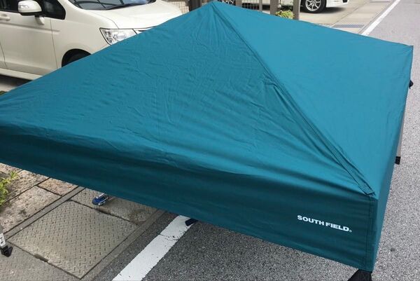 SOUTH FIELD「SF1030-OT」コンパクト 4人用 アルミワンアクション型タープ 美品