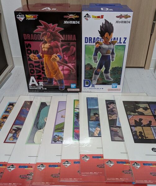 一番くじ ドラゴンボール VSオムニバスCROSS A賞 D賞 下位賞セット 孫悟空 ベジータ フィギュア