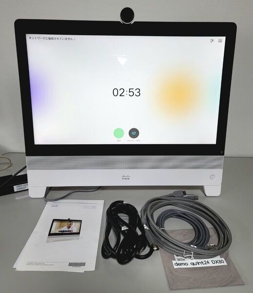 値下げ 美品 Cisco 23型タッチ液晶 テレビ会議システムWebex CP-DX80