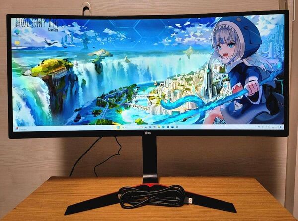 美品 LG 34UC79G-B 34インチ ウルトラワイドモニター 2K 144Hz