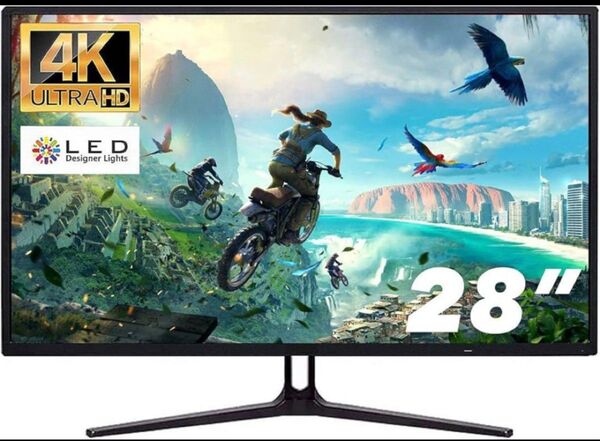 値下げ アグレクション DEED M2804K 4K 28インチモニター ジャンク