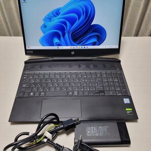 値下げ 激安 HP 15 ゲーミングノート i7-9750H/GTX1650 144Hz