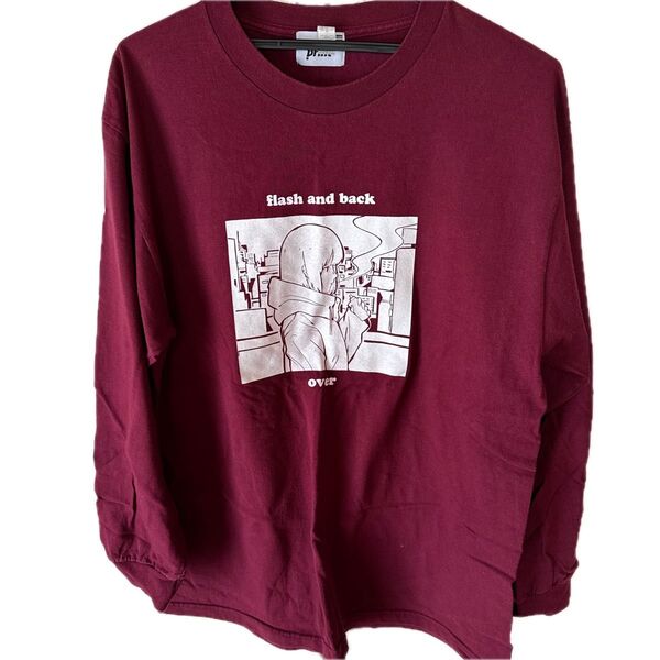 【最終値下げ】 overprint flash and back コラボTシャツ L