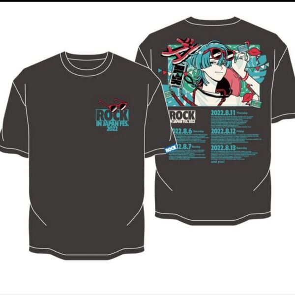 ROCK IN JAPAN FESTIVAL ロッキン 2022 Tシャツ XL
