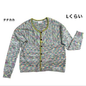 チチカカ 長袖カーディガン Lくらい