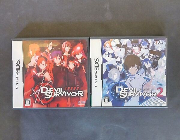 【DS】女神異聞録デビルサバイバー・デビルサバイバー2 (ソフト2本セット)