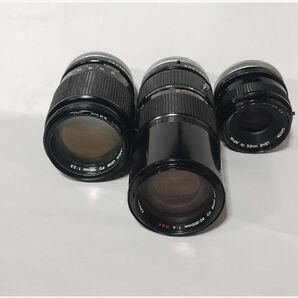 Canon FDマウントレンズ 3個セット