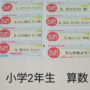 2年生 算数 東京書籍 青葉出版 カラーテスト 1学期 未使用