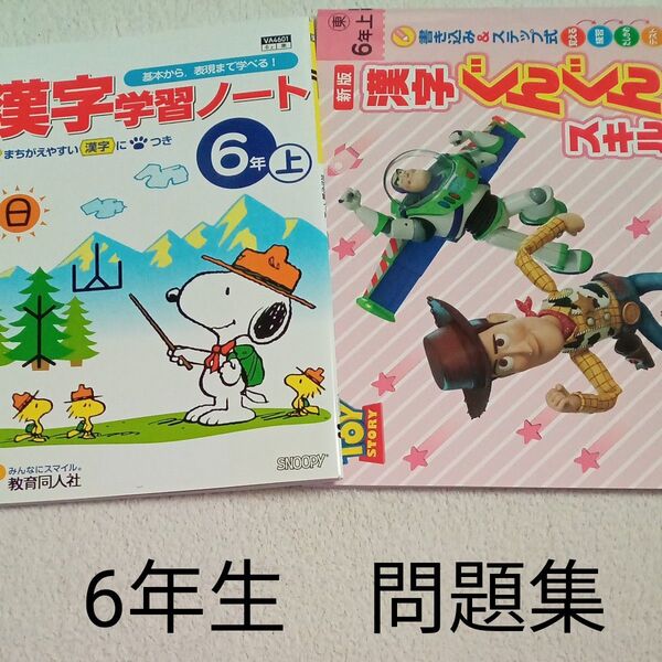 6年生 漢字 問題集 2冊 セット 未使用 自宅保管 予習 復習 家庭学習
