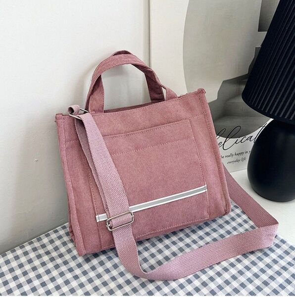 2wayバッグ ショルダーバッグ ハンドバッグ 反射板 冬 軽量 便利 かわいい ピンク