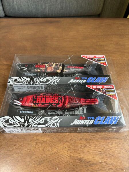 美品!激レア 完売品 希少品 限定品 ガンクラフト×ユニバーサル ジョイクロ 178 アナザーゴッドハーデス漆黒 真紅 セット