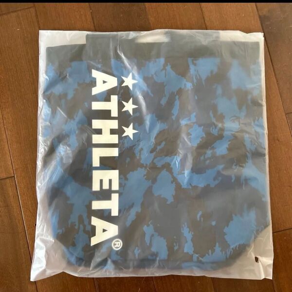 ATHLETA 2WAYリュック トートバッグ ブルー系 迷彩