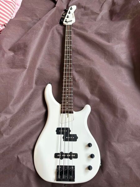 FERNANDES フェルナンデス FRB-55 ホワイト 練習用に エレキベース 90年代 日本製