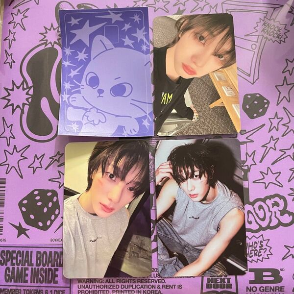 BOYNEXTDOOR ボネクド ソンホ ポップアップ トレカ 韓国 特典