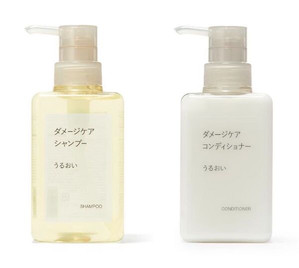 無印良品 ダメージケア シャンプー コンディショナー うるおい