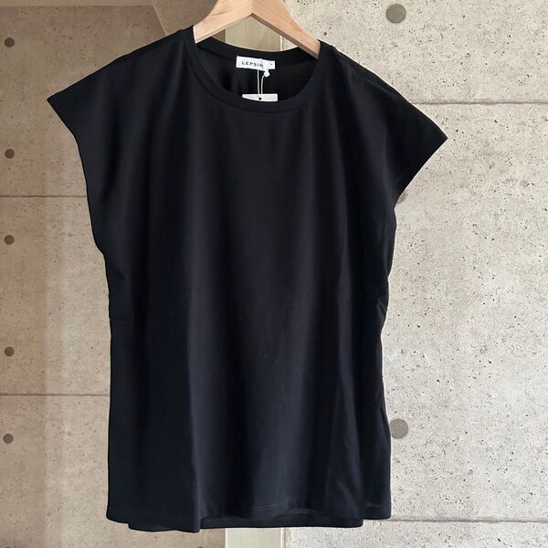 LEPSIM フレンチスリーブTシャツ ブラック 未使用