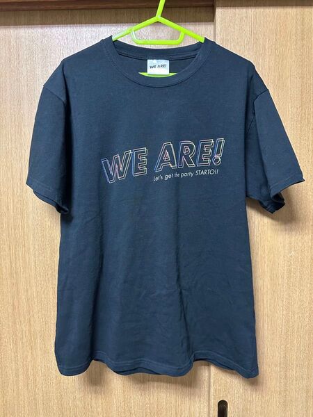 WE ARE ウィア魂 グッズ Tシャツ 黒
