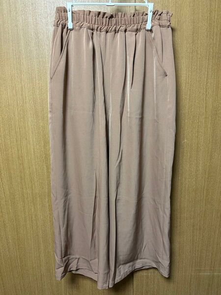 レディース ワイドパンツ ガウチョパンツ