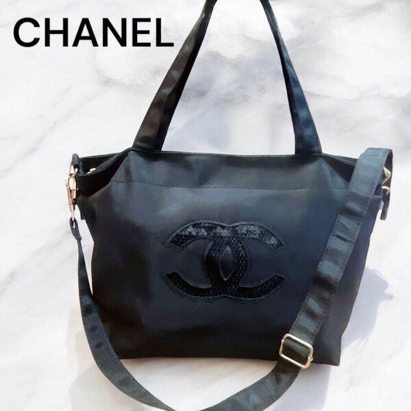 【極美品★非売品】CHANEL ショルダーバッグ ココマーク コスメのノベルティ