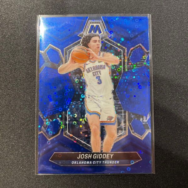 /85シリ 2023-24 Mosaic JOSH GIDDEY #150 Blue Disco