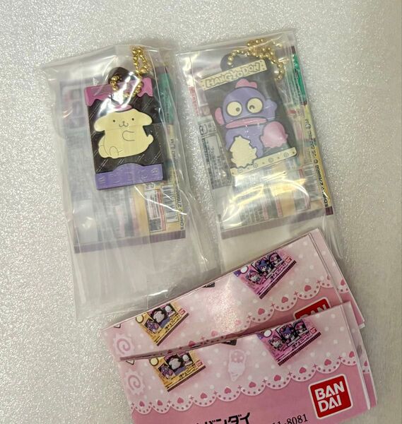 サンリオキャラクターズ キャラパキ ポムポムプリン ハンギョドン