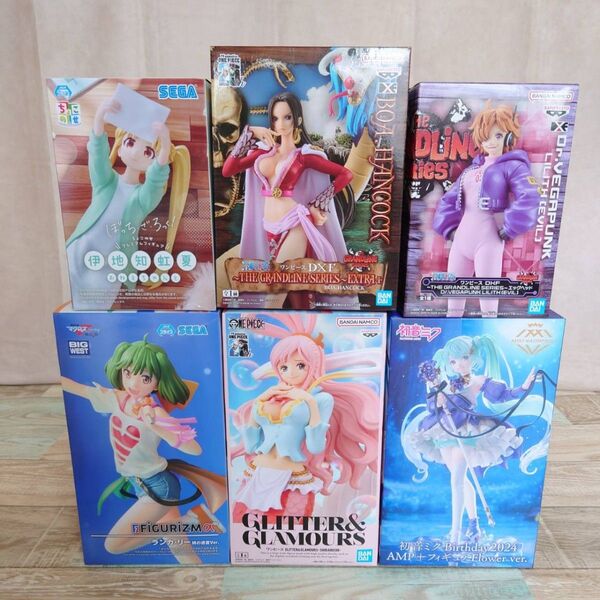 値下げ!【新品未開封】美少女フィギュアまとめ売り ワンピース ぼっちざろっく 初音ミク ランカ・リー