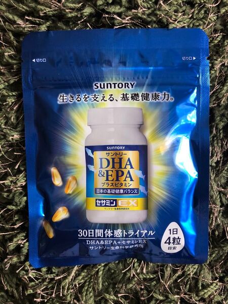 【即日発送可】SUNTORY サントリーDHA&EPA セサミンEX120粒 1袋