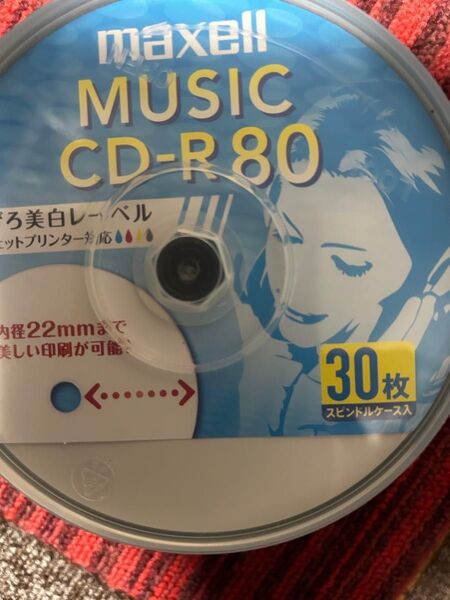 Maxwell MUSIC. CD-R80. 30枚