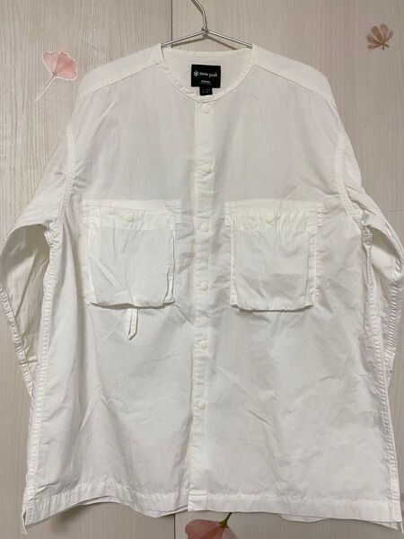snow peak × レリューム 別注リラックスユーティリティシャツ ブルゾンM