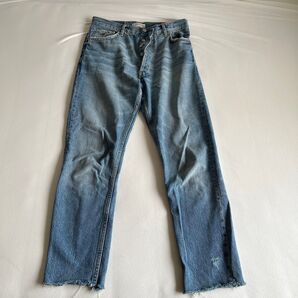 新品 ZARA ザラ マムフィット デニム サイズ34