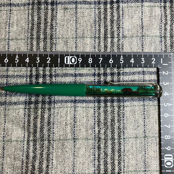 【訳あり当時物】North Island 熊出没注意 フローティングボールペン