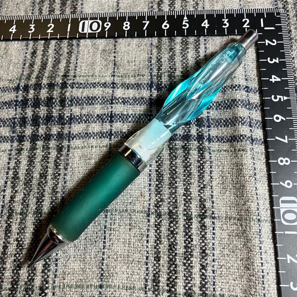 【訳あり当時物】ZEBRA nu Spiral シャープペンシル クリアブルー 0.5mm