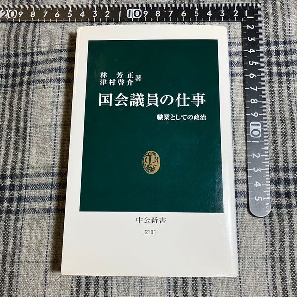 【レア】国会議員の仕事 職業としての政治 林芳正 津村啓介 中公新書