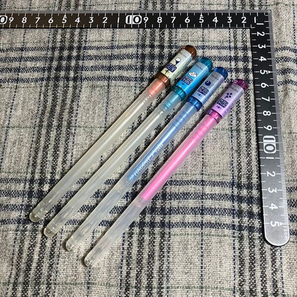 【当時物4本セット】ZEBRA Pticolon 香り付き ジェルボールペン