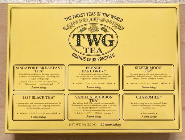 TWG TEA 紅茶 ティーバッグ 27パック