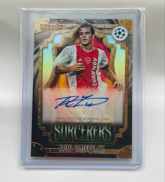 2023-24 Topps Merlin ファン・デル・ファールト サインカード