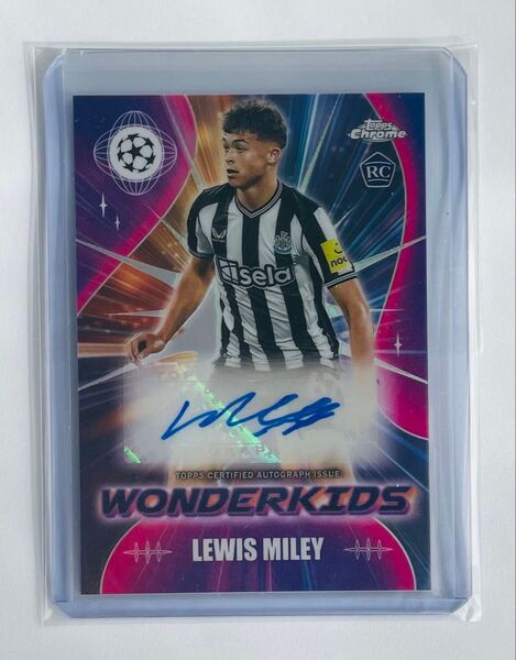 2024 Topps Chrome Lewis Miley 直筆サインカード