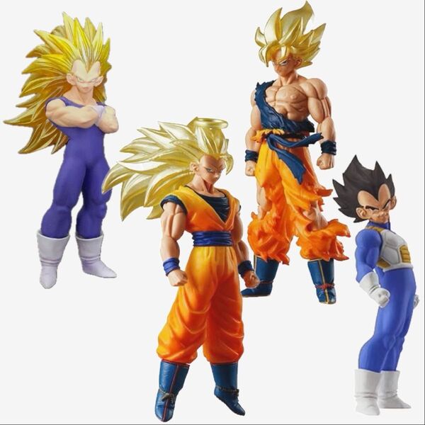 ドラゴンボール 孫悟空 ベジータ HG DG ガシャポン バンダイ フィギュア
