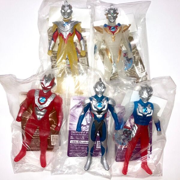 ウルトラマンゼット イベント限定 ソフビ ウルトラヒーローシリーズ ウルトラメダル バンダイ