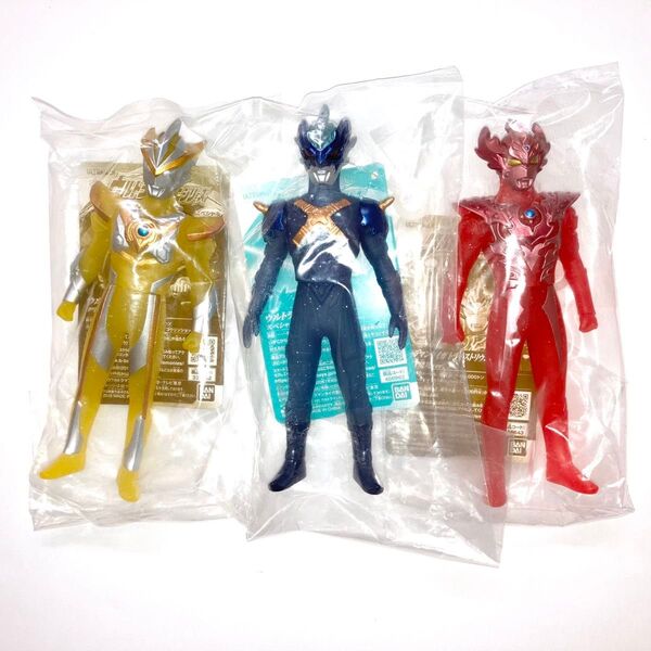 ウルトラマンタイガ R/B 限定ソフビ ウルトラヒーローシリーズ ウルトラ怪獣シリーズ バンダイ
