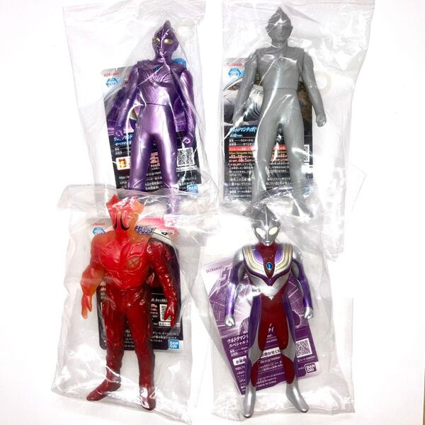 ウルトラマンティガ トリガー 限定ソフビ ウルトラヒーローシリーズ ウルトラ怪獣シリーズ バンダイ ナムコ