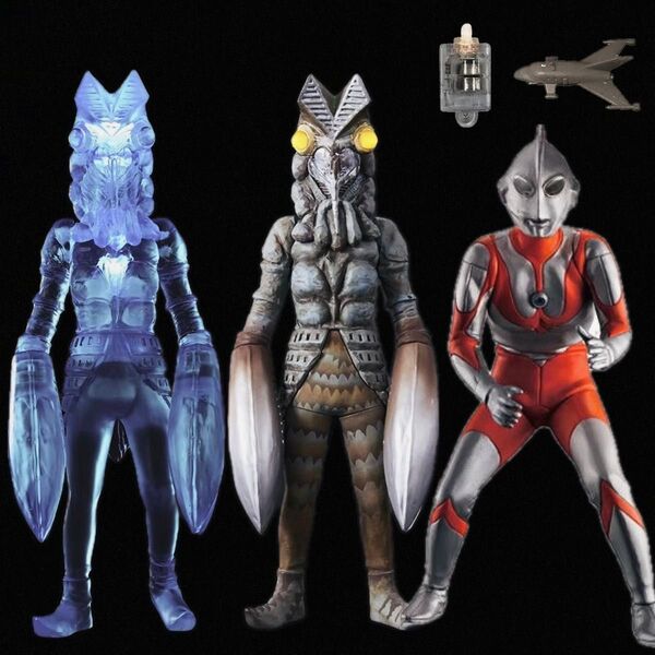 内袋未開封 アルティメットルミナス ウルトラマン(Aタイプ) バルタン星人 ガシャポン バンダイ フィギュア