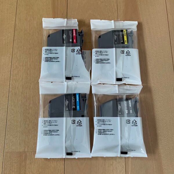 【brother】純正 ブラザーインクカートリッジ4色パックLC3111-4PK
