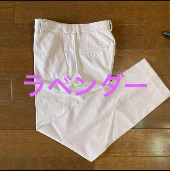 〈未使用〉ユニクロ スマートアンクルパンツ ラベンダー S