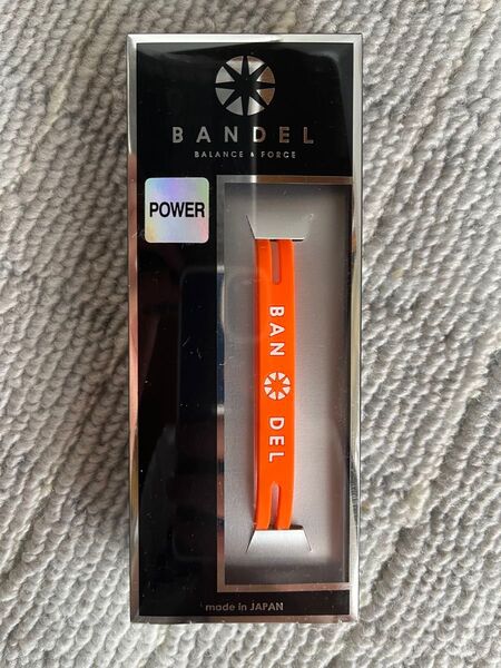 【新品】BANDELブレスレット オレンジ Sサイズ