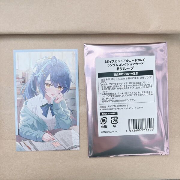 〔 天宮こころ 〕にじさんじボイスビジュアルカード コレカ Bグループ