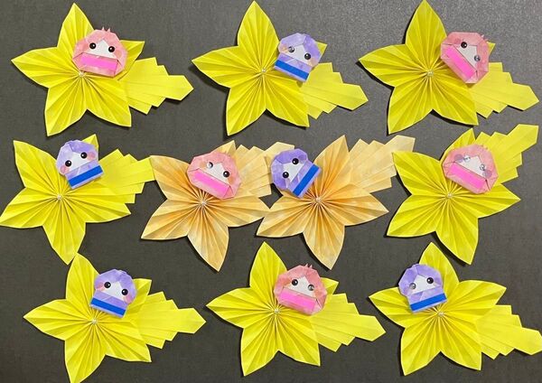 折り紙 ハンドメイド 七夕 星ペーパーファン