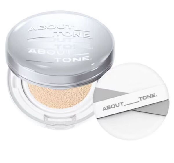 正規品 ABOUT TONE スキンレイヤーフィットクッション ファンデーション