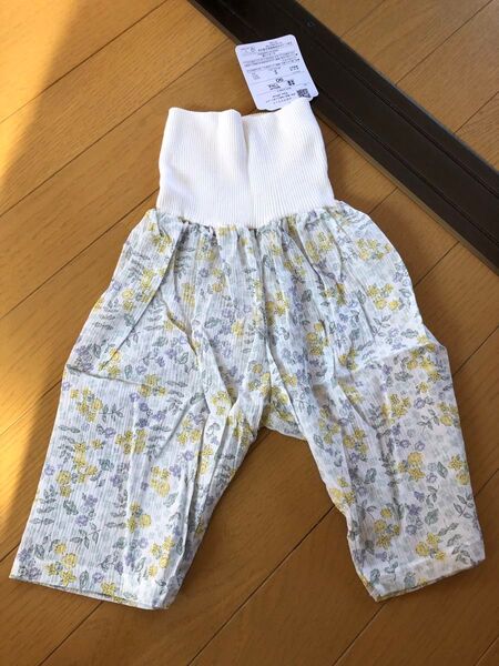 【新品未使用】ベビー服 ステテコ 90cm 花柄