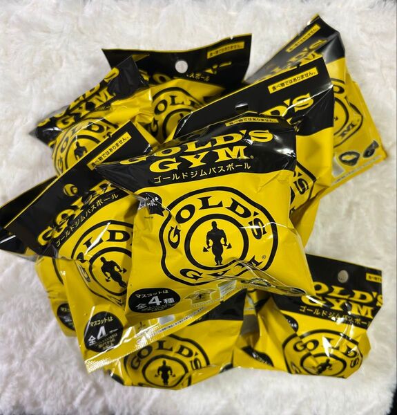 GOLD'S GYM ゴールドジム バスボール マスコット フィギュア 10個